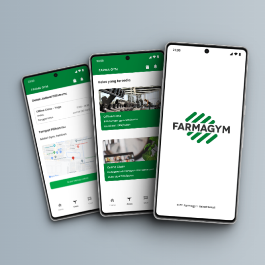 FarmaGym App UI UX